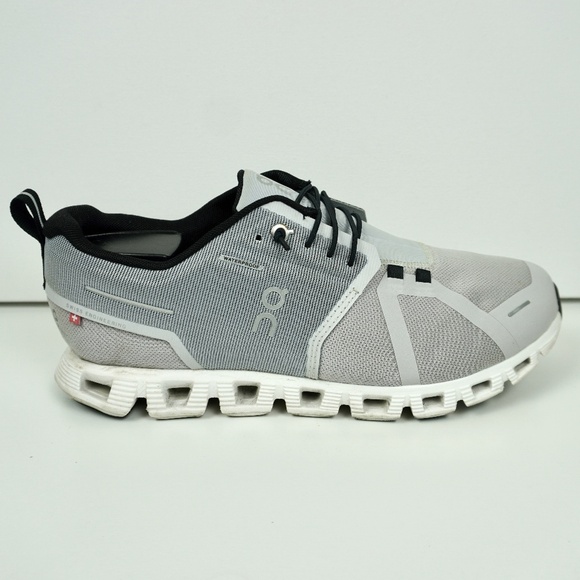 On Running Other - On Cloud 5 Waterproof Sneaker Men Sz 9 Running Shoes Glacier White Hike 59-98841